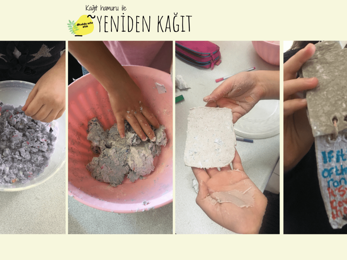 Kağıt Hamuru ile Yeniden&nbsp;Kağıt!